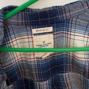 boyfriend fit american eagle flannel